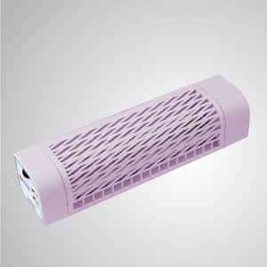 Ventilateur tour USB Fanstorm 5V DC pour voiture et poussette bébé / Violet - Le ventilateur mobile USB peut être utilisé comme ventilateur de voiture, ventilateur de poussette pour bébé, refroidissement extérieur avec un fort débit d'air.